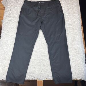 TravisMathew Men’s Performance Pants Black Golf Casual, Size 38